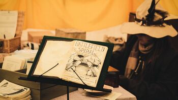 The Anvil Library stores a great many books and pamphlets.