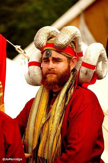 Sutannir Karim I Hazana I Guerra of the House Hazana sect in a rare thoughtful moment.