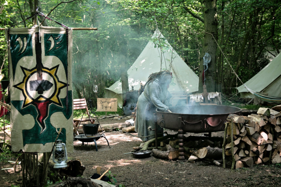 The Imperial Orcs camp